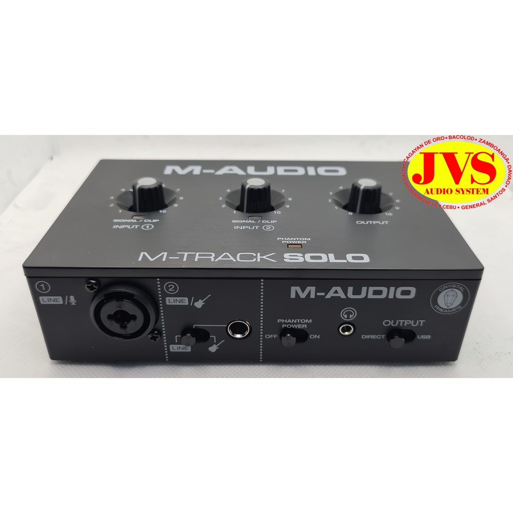 M-Audio M-Track Solo Audio Interface | Shopee Philippines