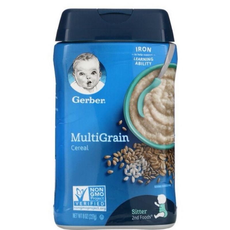 WhBb MOSTLY ONHAND! Gerber, Hearty Bits MultiGrain Cereal DHA ...