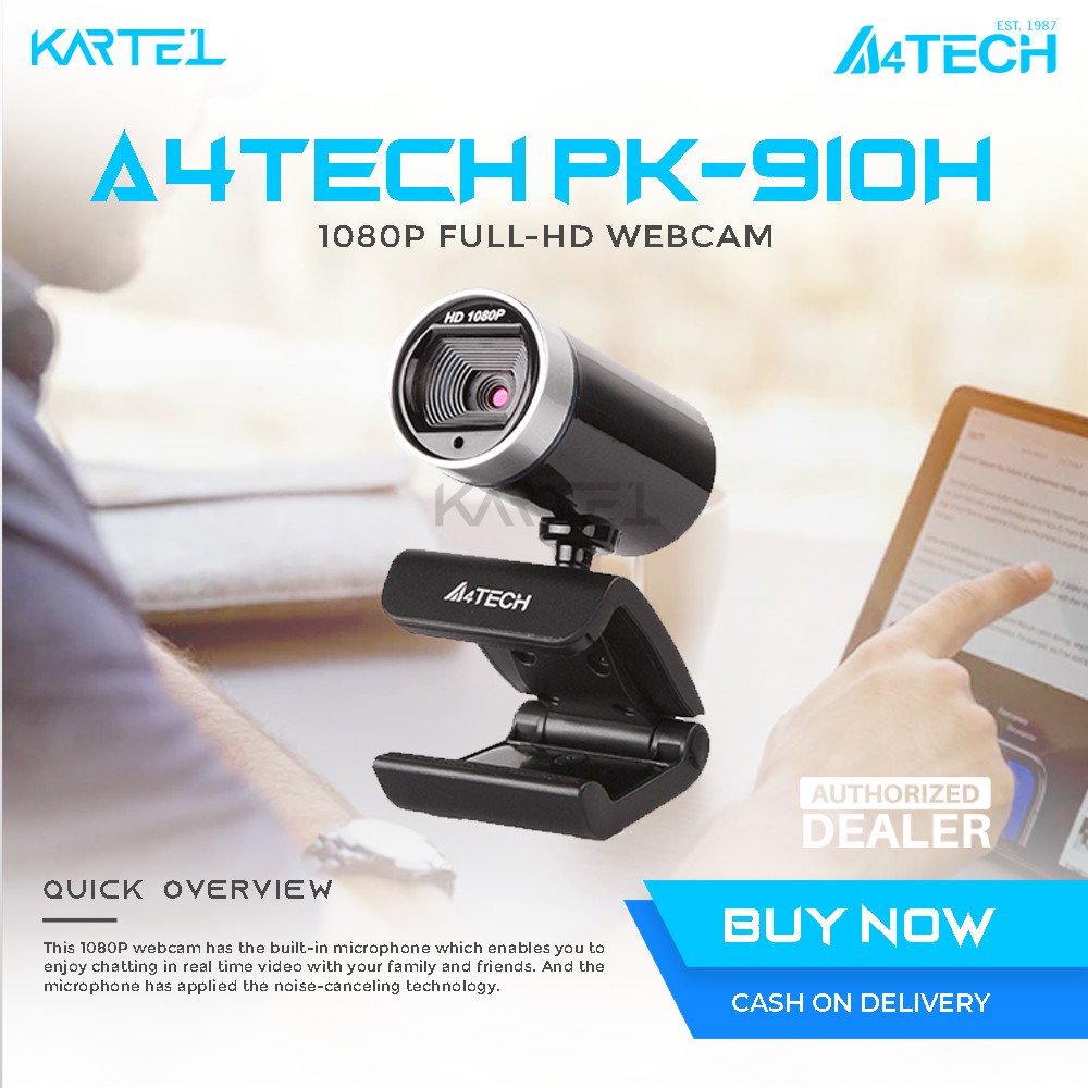 A4Tech PK910H 1080p FullHD Cam Brandnew and Original Shopee