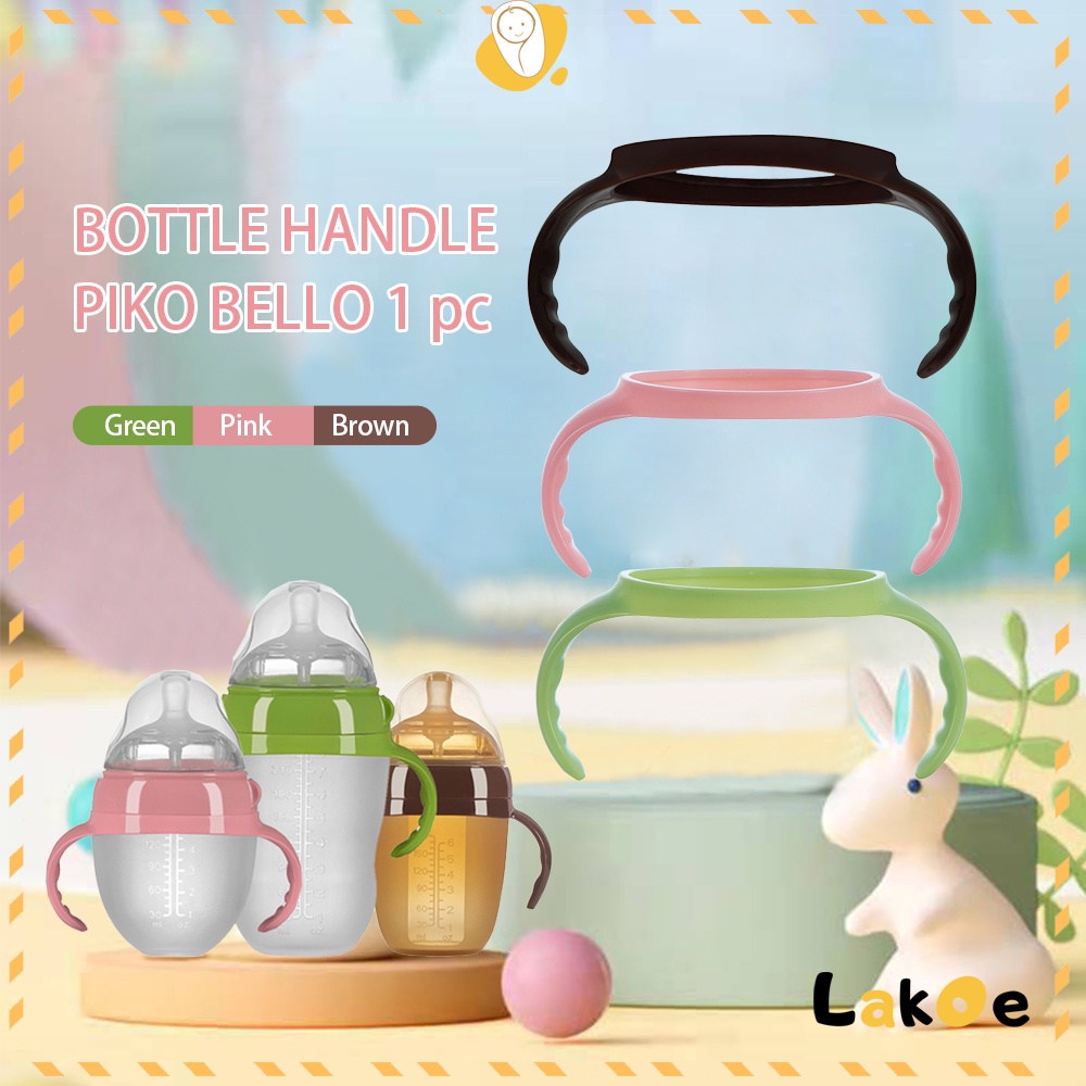 【COD】PIKO BELLO bottle handle for baby BPA free 150ml/180ml/250ml