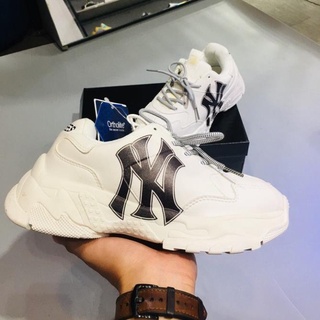 MLB Big Ball Chunky A New York Yankees Shoes NY Gum Sole Sneakers