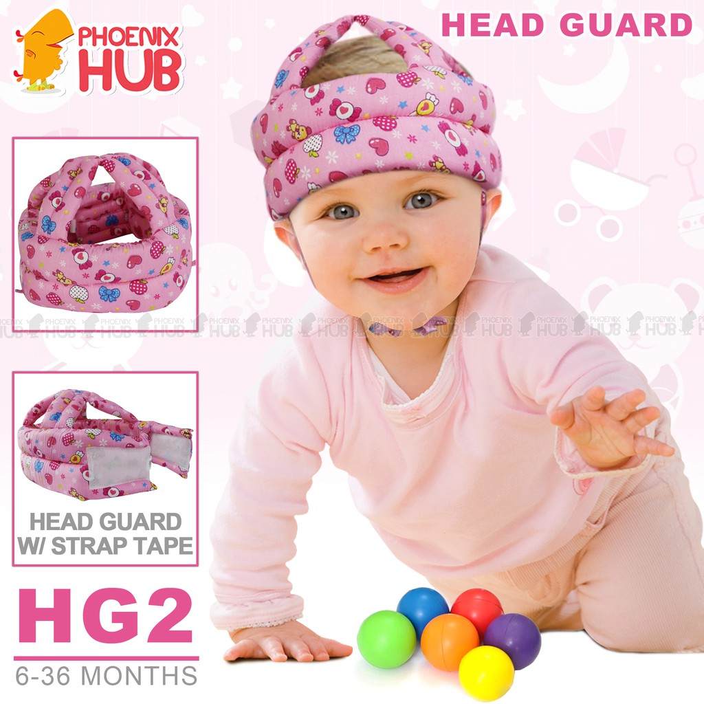Phoenix Hub HG2 Baby Head Guard Walk Toddler Infants No Bumps Safety Cap Hat Head Protector