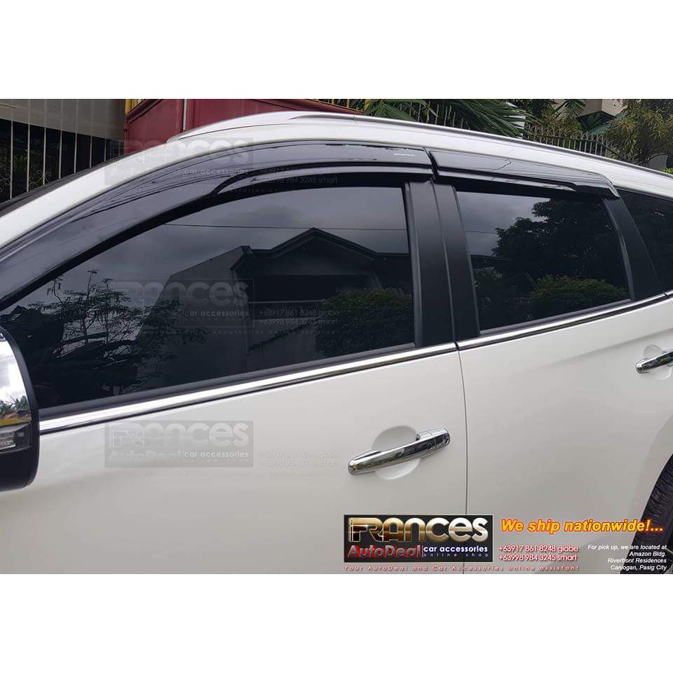 Montero Sport 2016 to 2025 Oem Original thailand Made Rain Visor