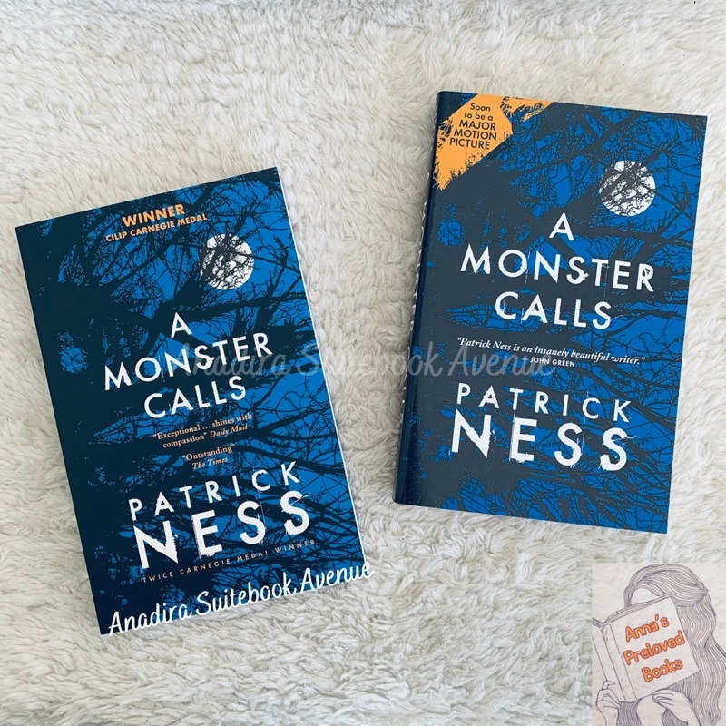 (PRELOVED ENGLISH NOVEL) A Monster Calls - Patrick Ness | Shopee ...