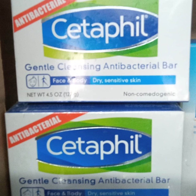 Cetaphil Bar soap antibacterial 127g | Shopee Philippines