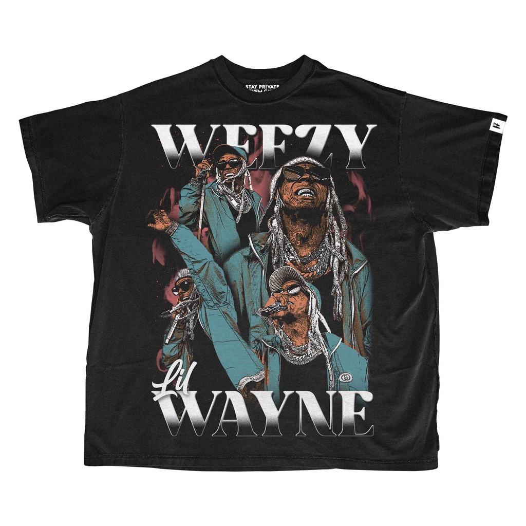 Weezy Lil Wayne Bootleg Vintage Oversized Shirt 