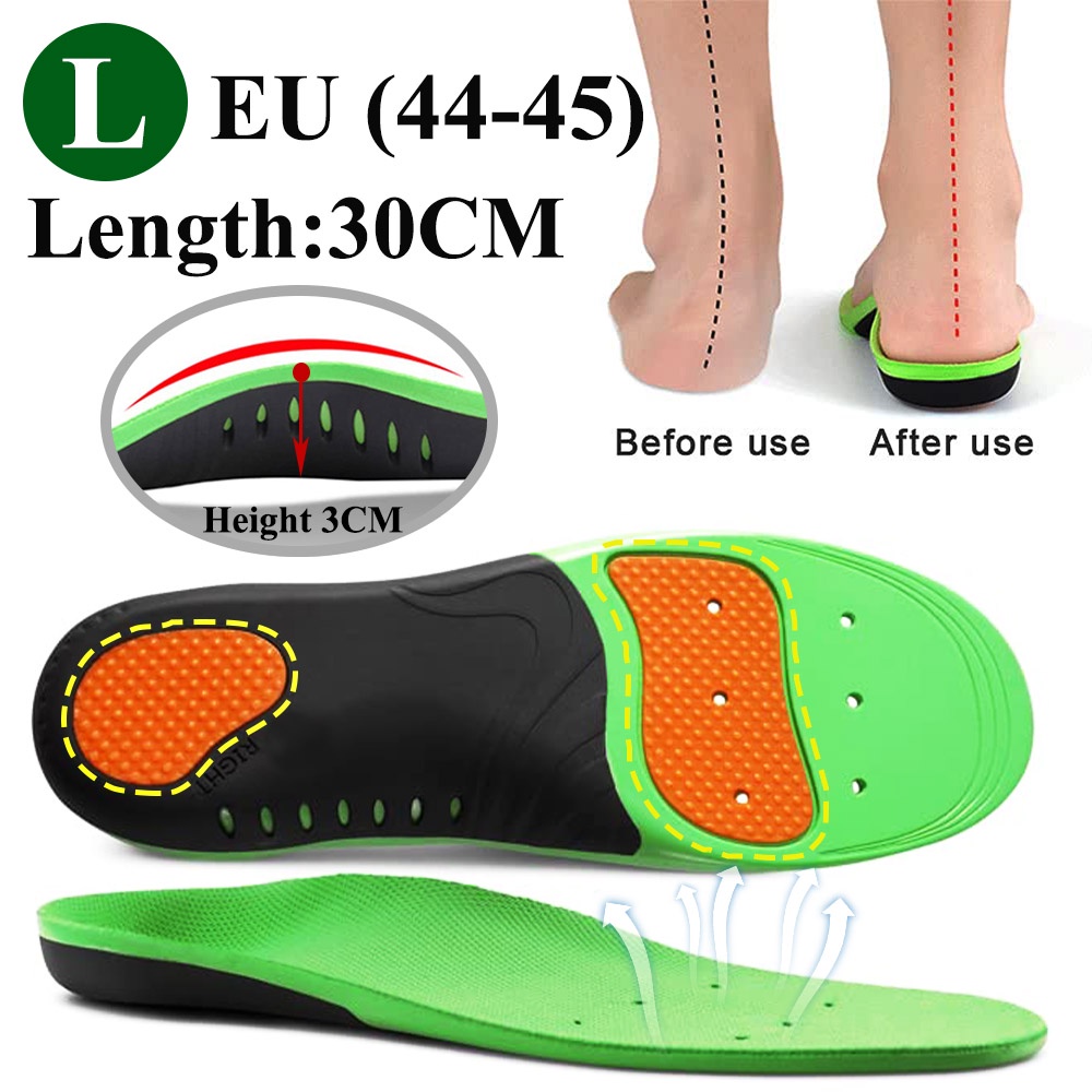Best Orthopedic Shoes Sole Insoles For Shoes Arch Foot Pad X O Type Leg Correction Flat Foot Arch Support Sports Shoes Inserts