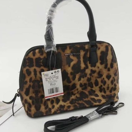 Mango leopard best sale print bag