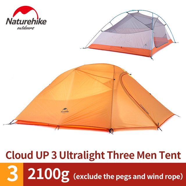 Cloud up 3 ultralight three men tent best sale