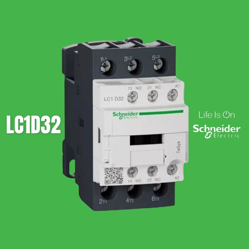 Schneider LC1D32 Magnetic Contactor | SK Electrical Supply | Shopee ...