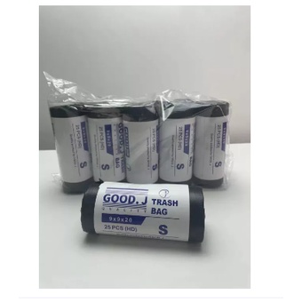 10roll High Quality Trash Bag Garbage Bag Black Small Medium Large