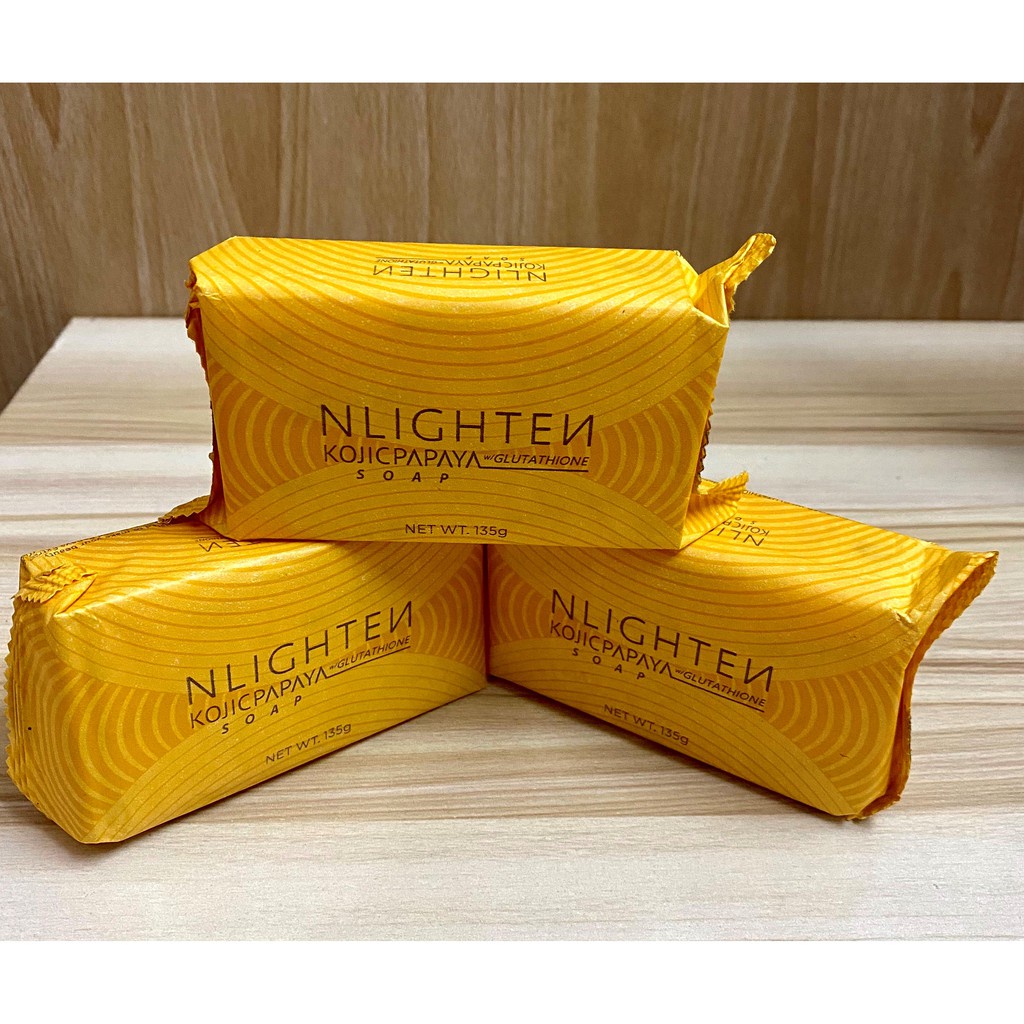 nlighten kojic papaya soap with glutathione review REVIEW: NLIGHTEN Kojic Papaya with Glutathione, Premium Soap and Body Cream  – Through My Eyes main image 0