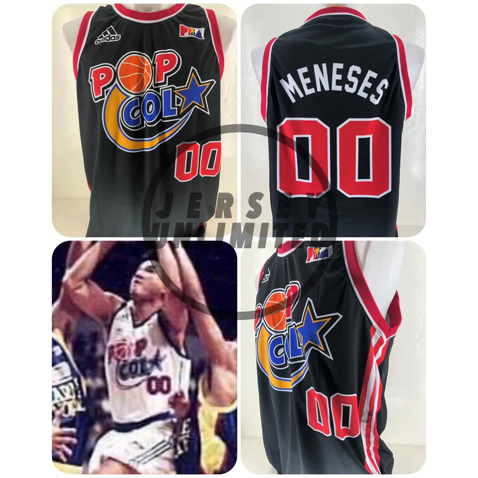 VERGEL MENESES #00 POP COLA PBA Retro Full Sublimation Jersey. Color ...