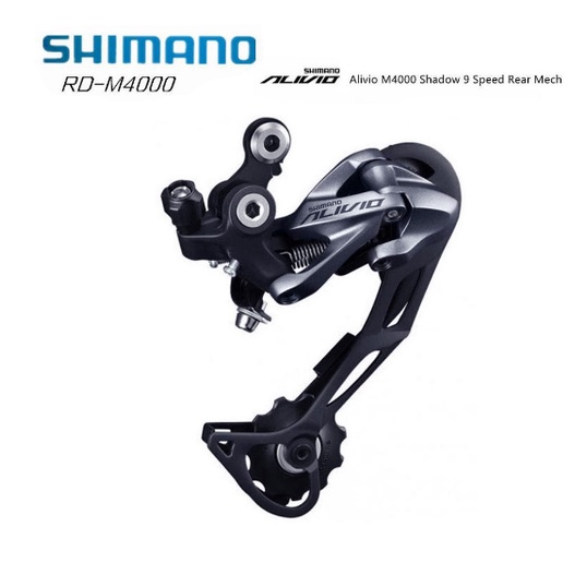 9-speed Mountainbike Achterderailleur – Aluminium, Max 36T, Voor 9/27 Speed Systemen