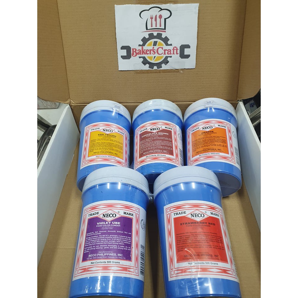Neco Powder Food coloring Shopee Philippines