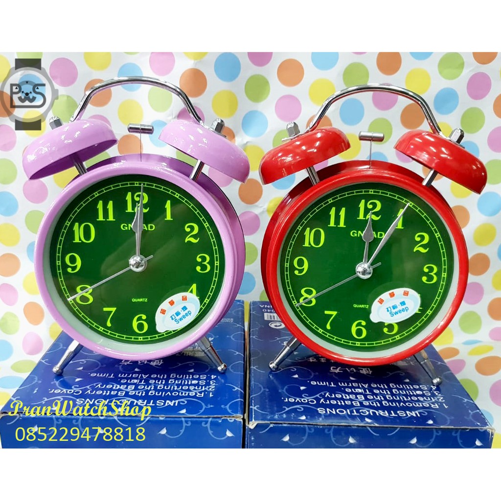 Alarm Clock/Classic Waker Alarm Clock Various Colors The Sound Of The