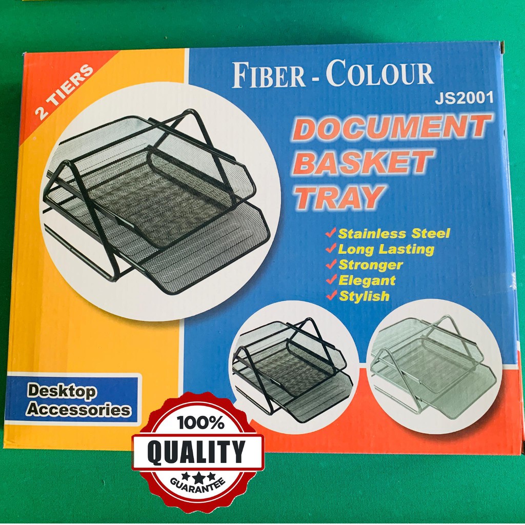 DOCUMENT BASKET TRAY (2 TIERS) Shopee Philippines