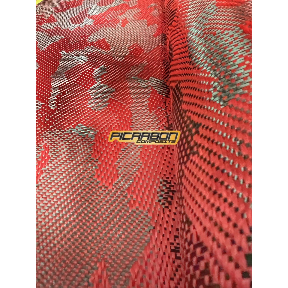 Picarbon Camo Kain Carbon Fiber Cloth Fabric lebar 1 meter | Shopee ...