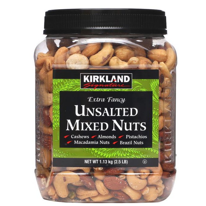 Kirkland Signature Unsalted Mixed Nuts 113kg Shopee Philippines