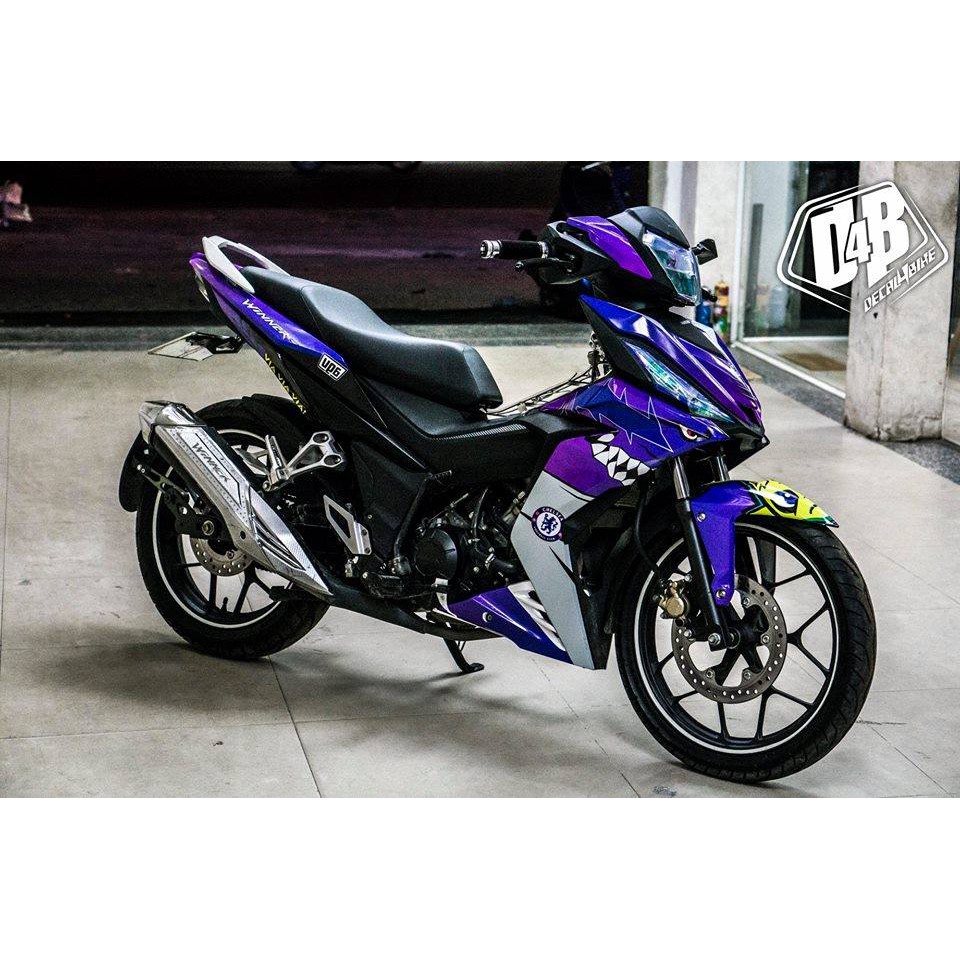 [D4B-Genuine standard stamp] WINNER 150 VIA VIA VIA car boss sticker ...