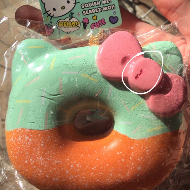 How to Make Cute Play Doh Hello Kitty Donuts