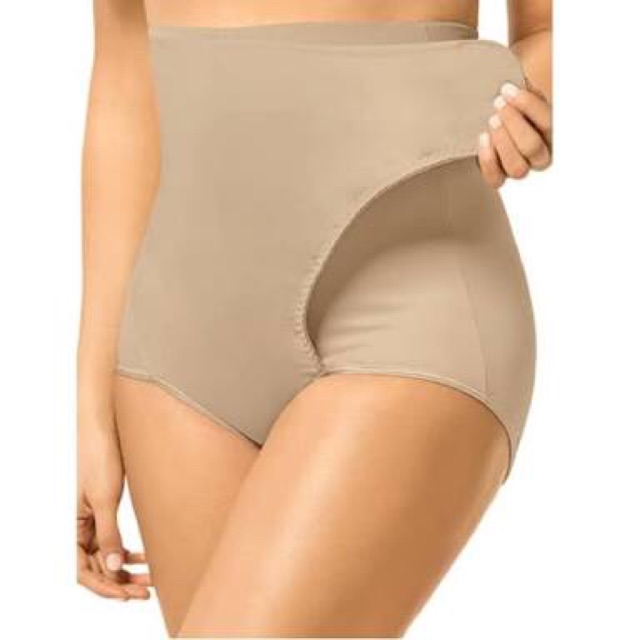 Leonisa High-Waist Postpartum Panty w/ Adjustable Belly Wrap