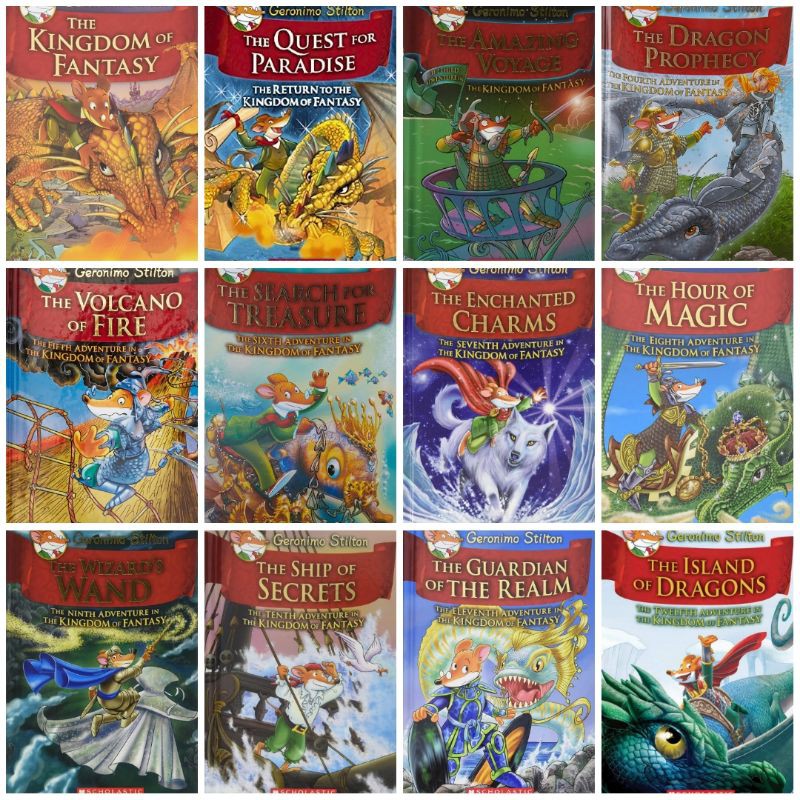 Geronimo Stilton Kingdom of Fantasy Series Shopee Philippines