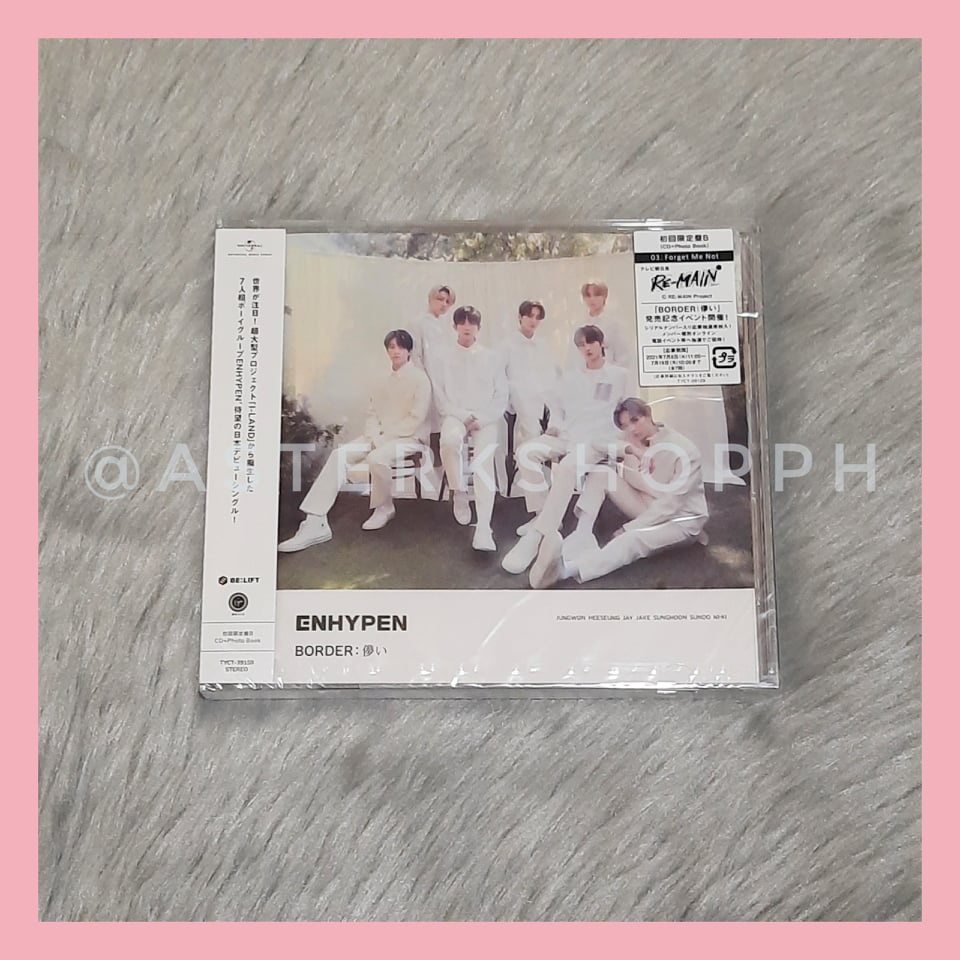 ENHYPEN Border Hakanai - Japanese Release, Jewel Case, K-Pop | Shopee ...