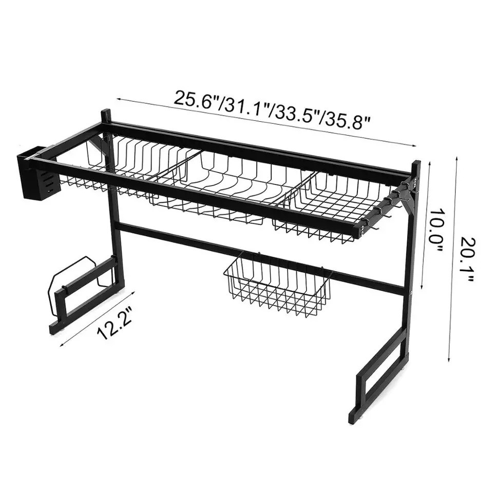 stainless steel rack kitchen rack shelf kitchen dishwasher rack ...