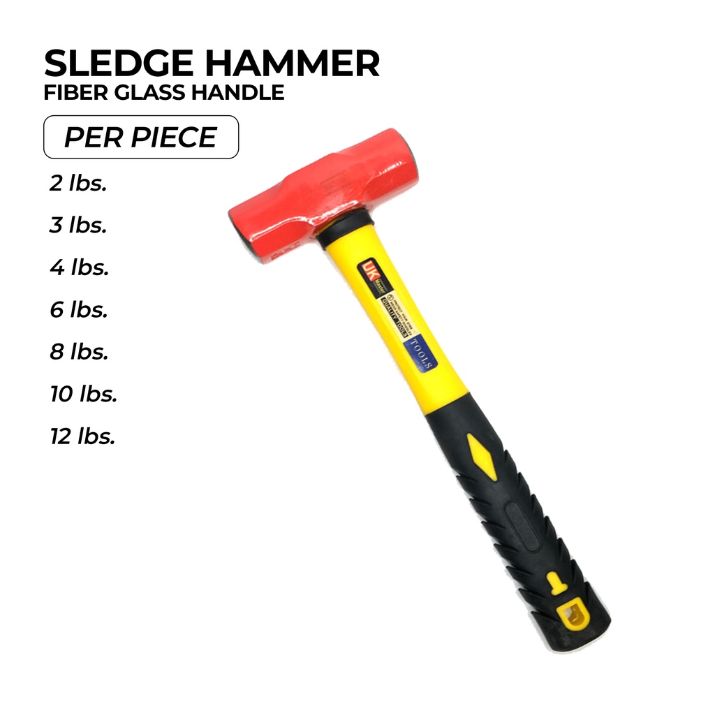 UK MASTER SLEDGE HAMMER FIBERGLASS HANDLE | Shopee Philippines