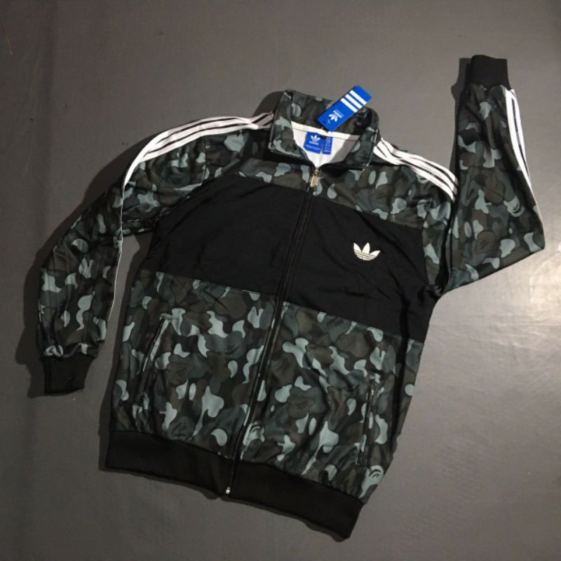 Bape adidas best sale track jacket