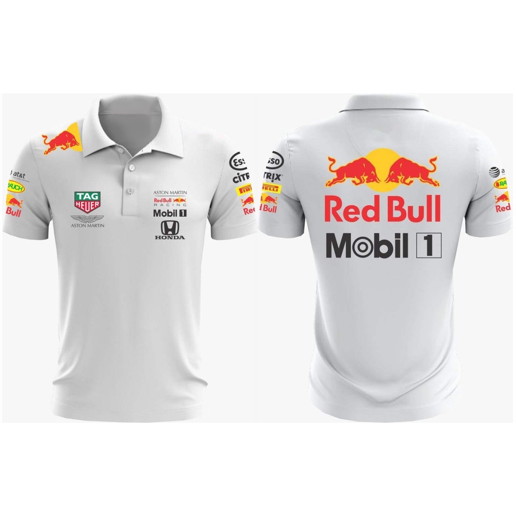 F1 2021 Red Bull Aston Martin Honda Racing Team Mens Big Size POLO ...