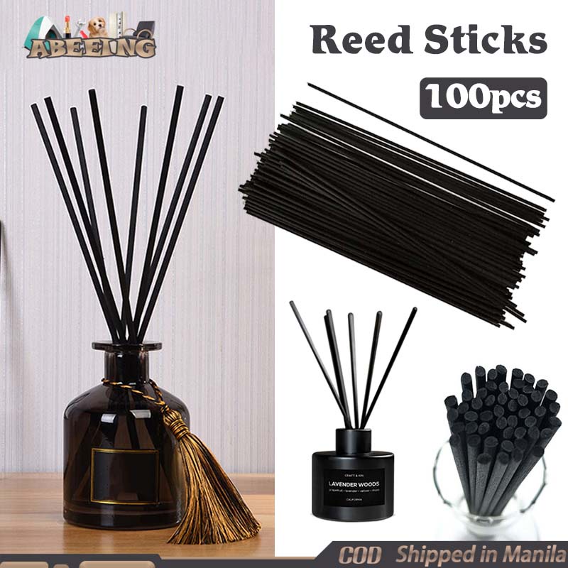 100Pcs Reed Diffuser Stick Essential Oil Aroma Diffuser Sticks Fiber ...