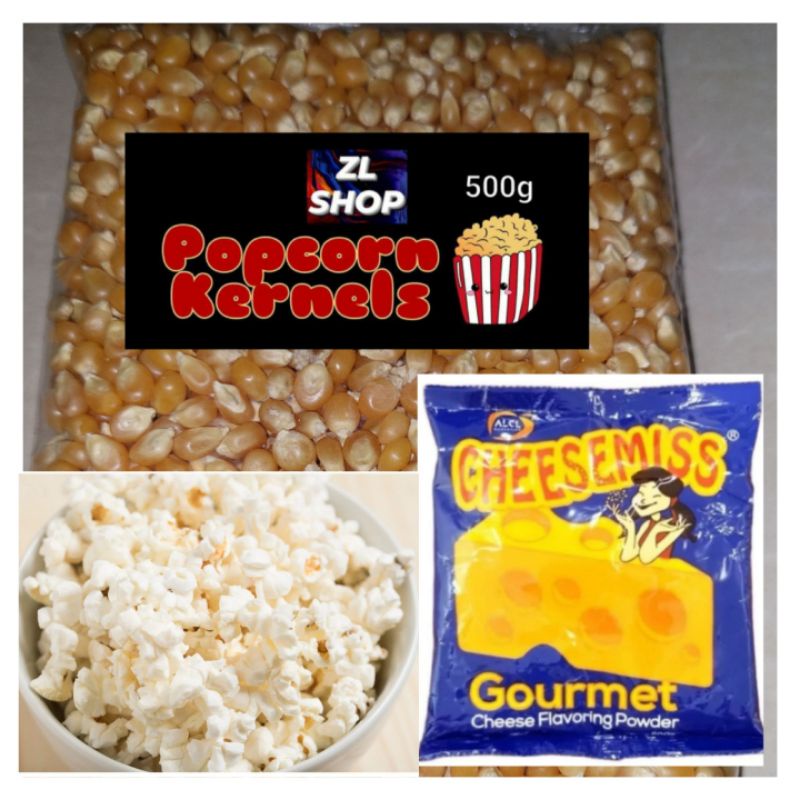 Popcorn Kernel 500g + cheese powder Shopee Philippines