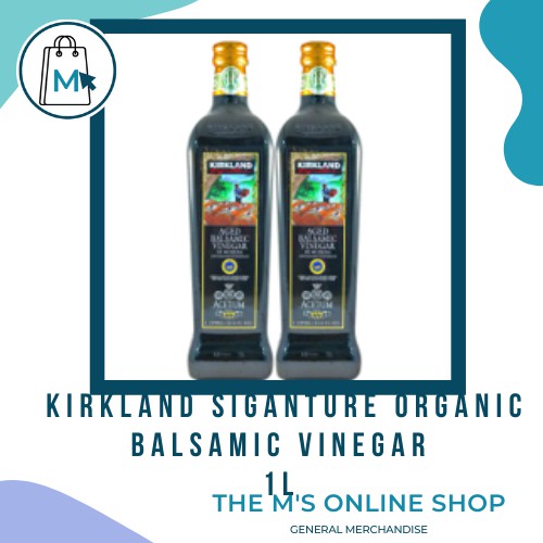 Kirkland Signature Organic Balsamic Vinegar (1L) Shopee Philippines