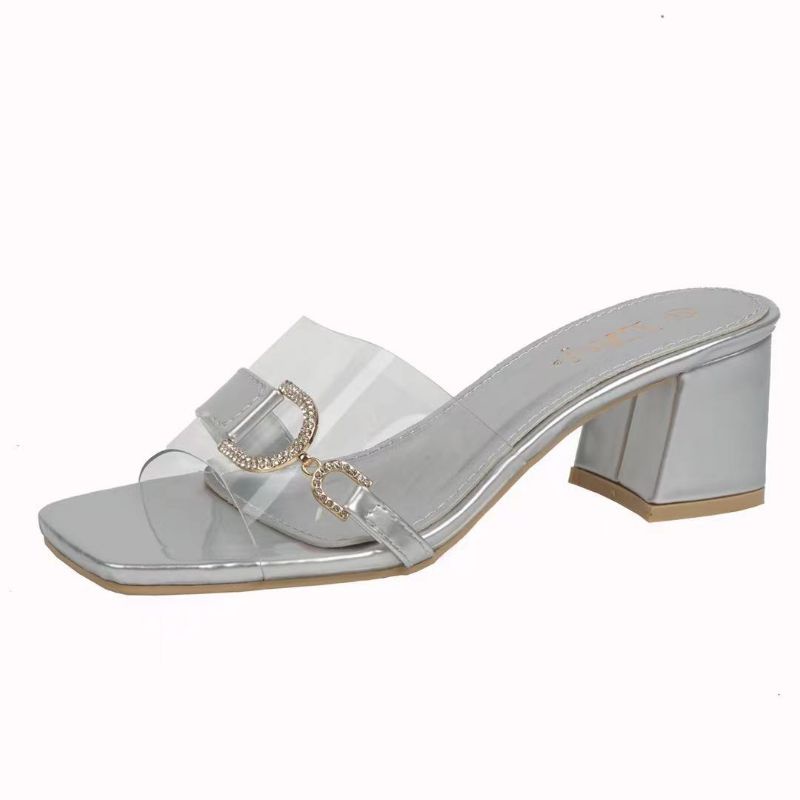 JK COD 558-8 mirror style elegant heels sandals for women | Shopee ...