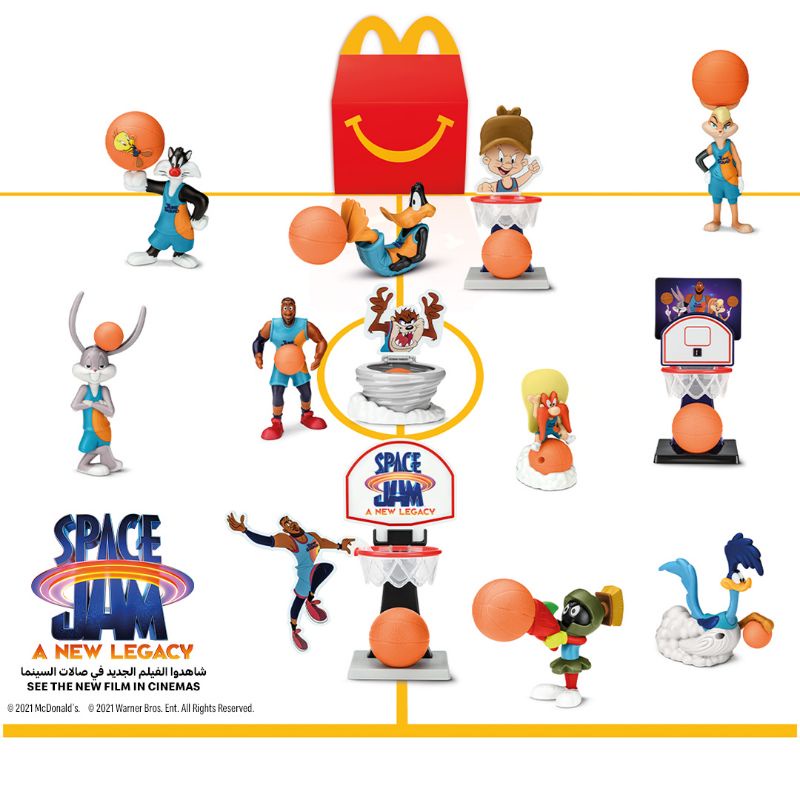 SPACE JAM NEW LEGACY MCDO HAPPY MEAL TOYS | Shopee Philippines