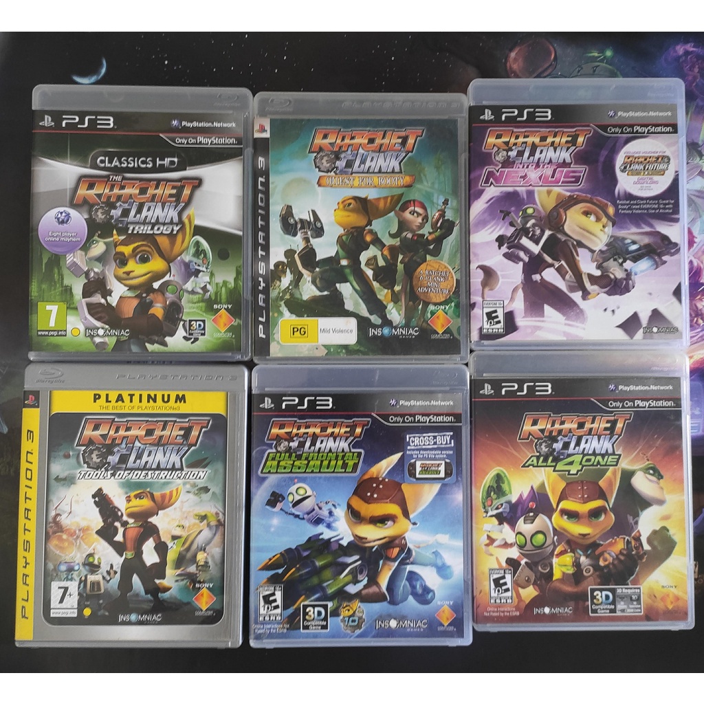 Ratchet and clearance clank ps3 games