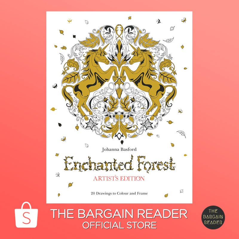 Enchanted Forest: Artist's Edition Coloring Book By Johanna Basford ...