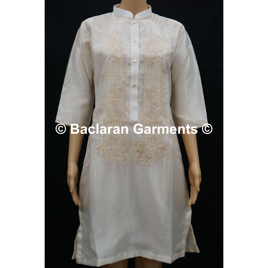 Marian barong dress best sale