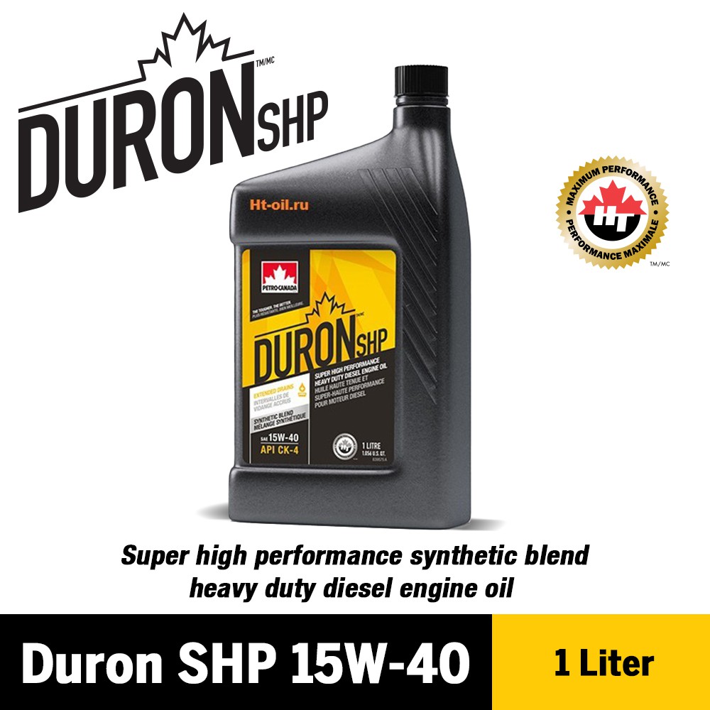 Petro-Canada Duron SHP 15W-40 Heavy Duty Diesel Engine Oil (1