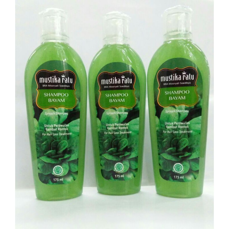 Mustika Ratu Bayam Shampoo 175ml Shopee Philippines