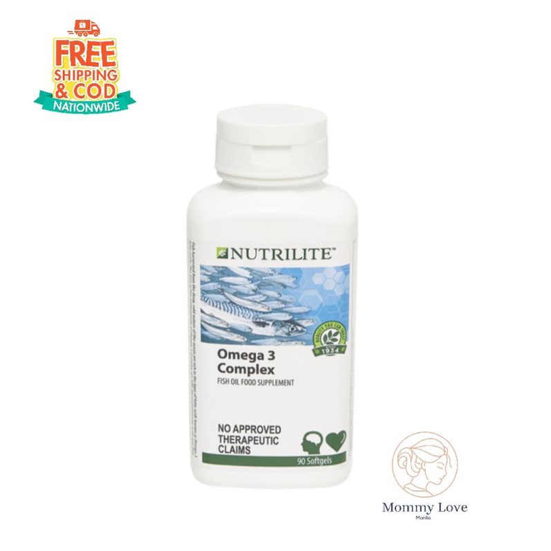 Amway, NUTRILITE™ Omega 3 Complex Softgel Capsule Shopee Philippines
