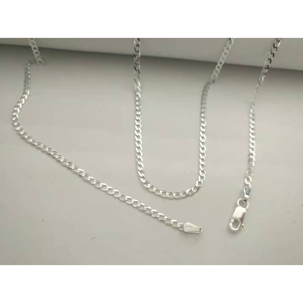 Real silver deals necklace price