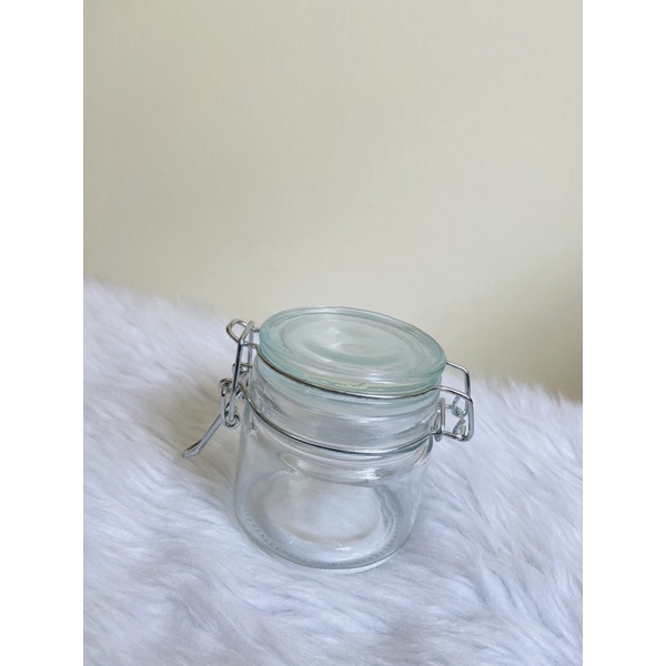 GLASS FOOD STORAGE JARS with clamp Manila Supplier Kitchenwares