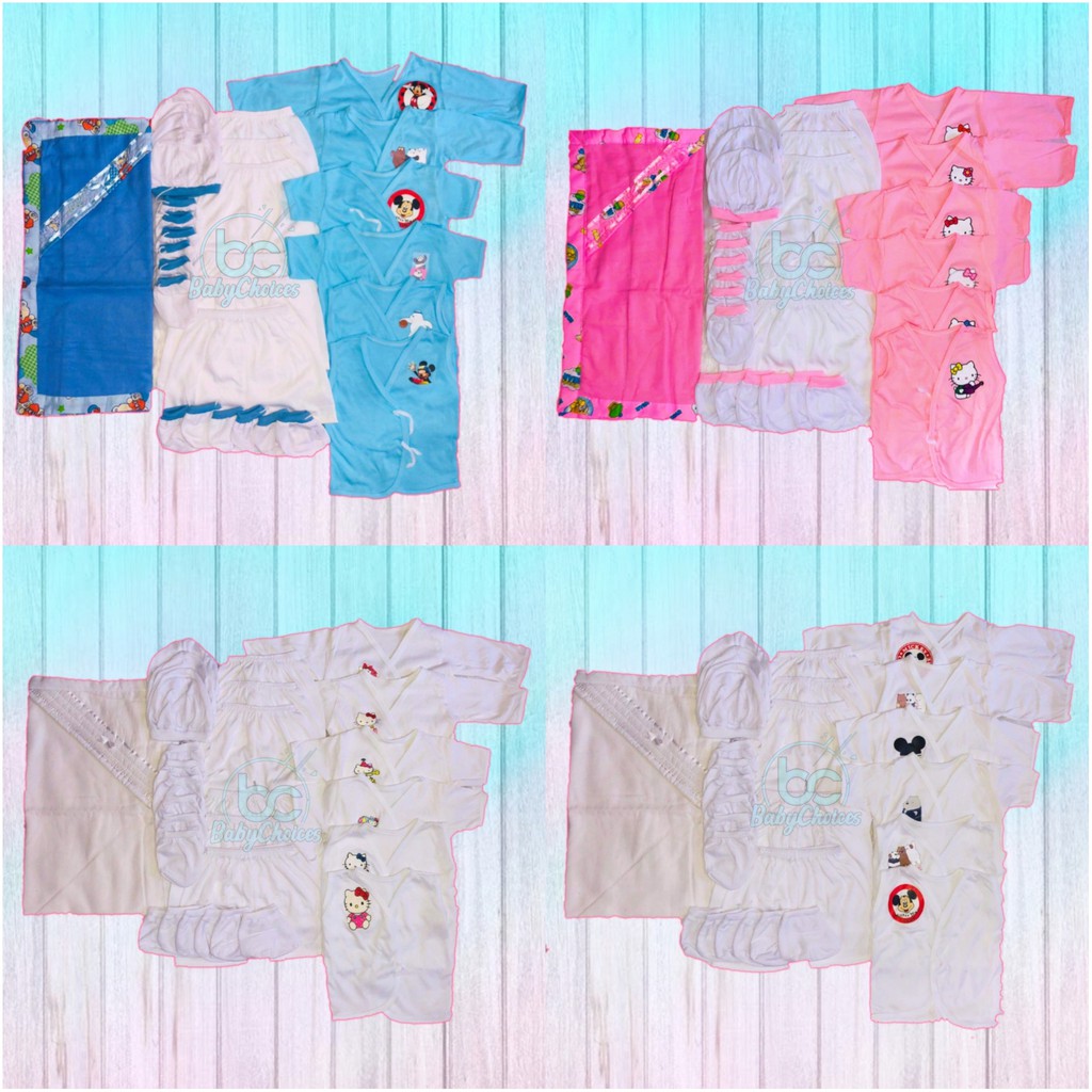 28 Pcs Baru-baruan Heatpress Newborn Clothes Cotton And High Quality 