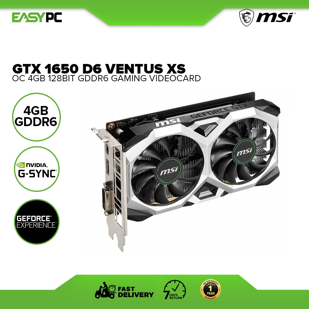 Gtx 1650 online d6