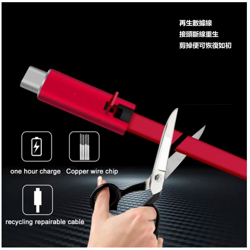 1.5m Recyclable Data Cable Suitable for Apple IOS Android Android Type ...