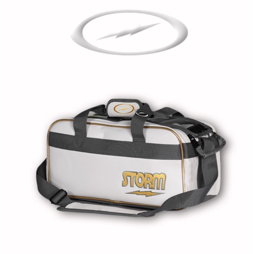 STORM Volt Bowling 2Ball Tote Bag/White Gold Shopee Philippines