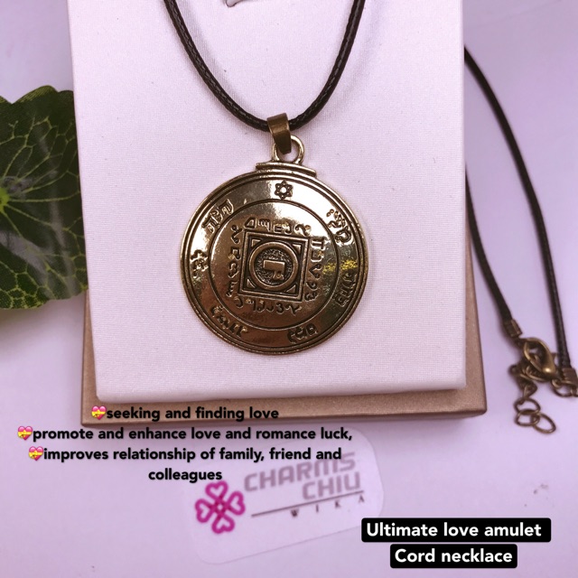 Love hot sale amulet necklace